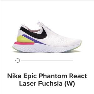 ✨NIB✨ White Epic Phntm React FK JFI